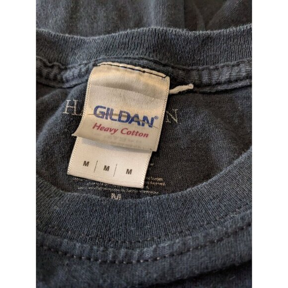 Vintage Michael Meyers Mens Medium T Shirt Black Cotton Halloween Horror - Picture 5 of 7